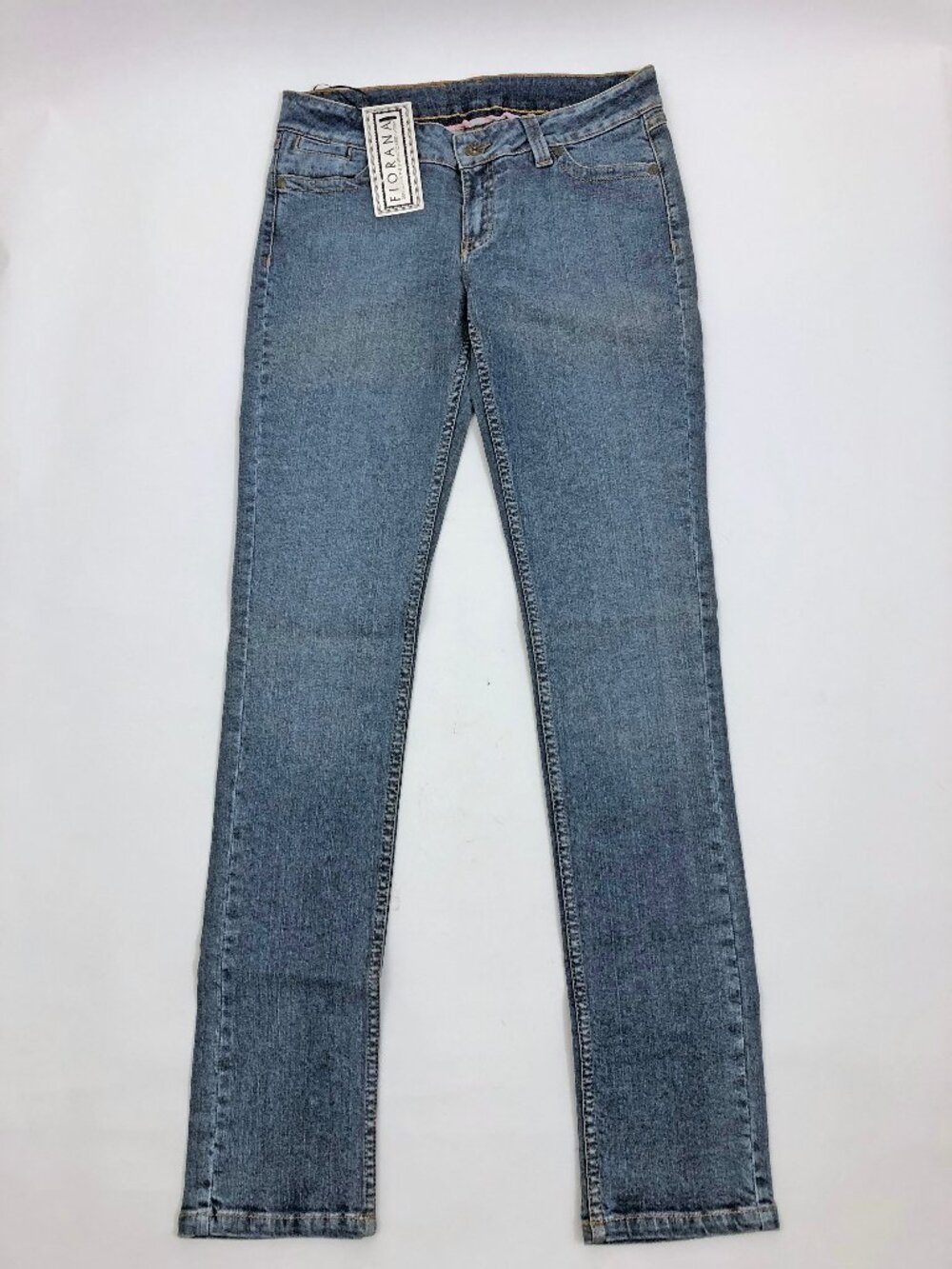 Fiorana Size 8 Women's  5 Pocket Jeans New With Tags NWT Straight Leg